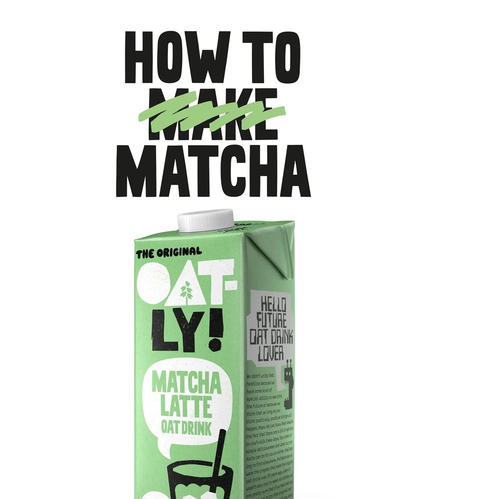 Bautura de Ovaz cu Matcha Oatly 1 l