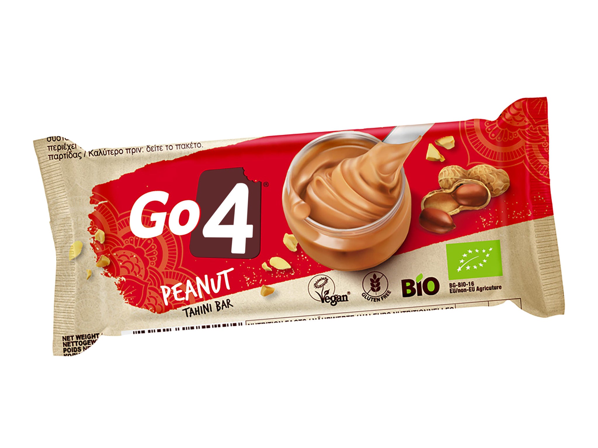 Bio Baton Peanut Tahini Go4 25 g