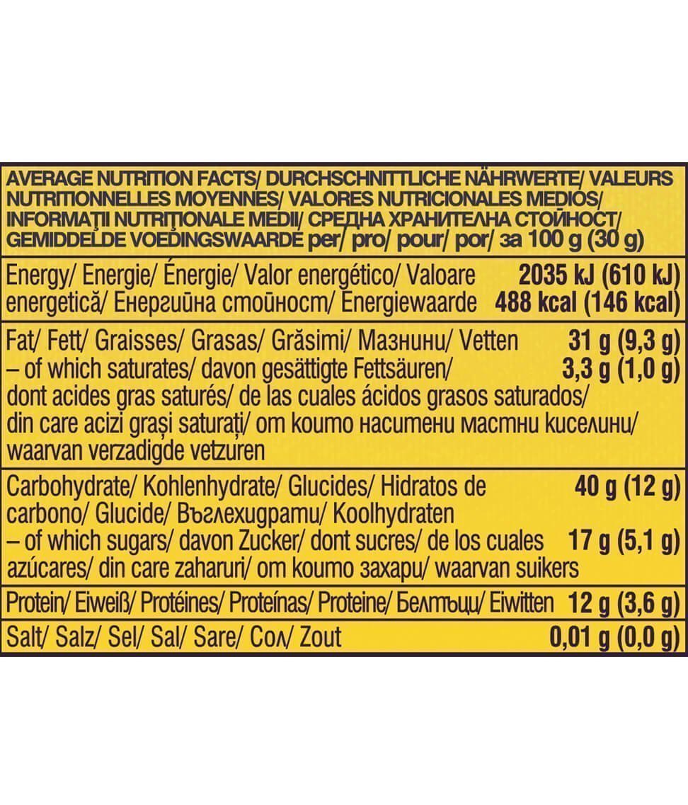 Baton Bio Sunflower Butter Vegan Fara Gluten Bettr 30 g
