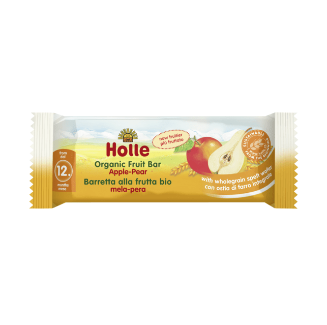 Bio Baton de Fructe cu Mar si Para 12 luni+ Holle 25 g