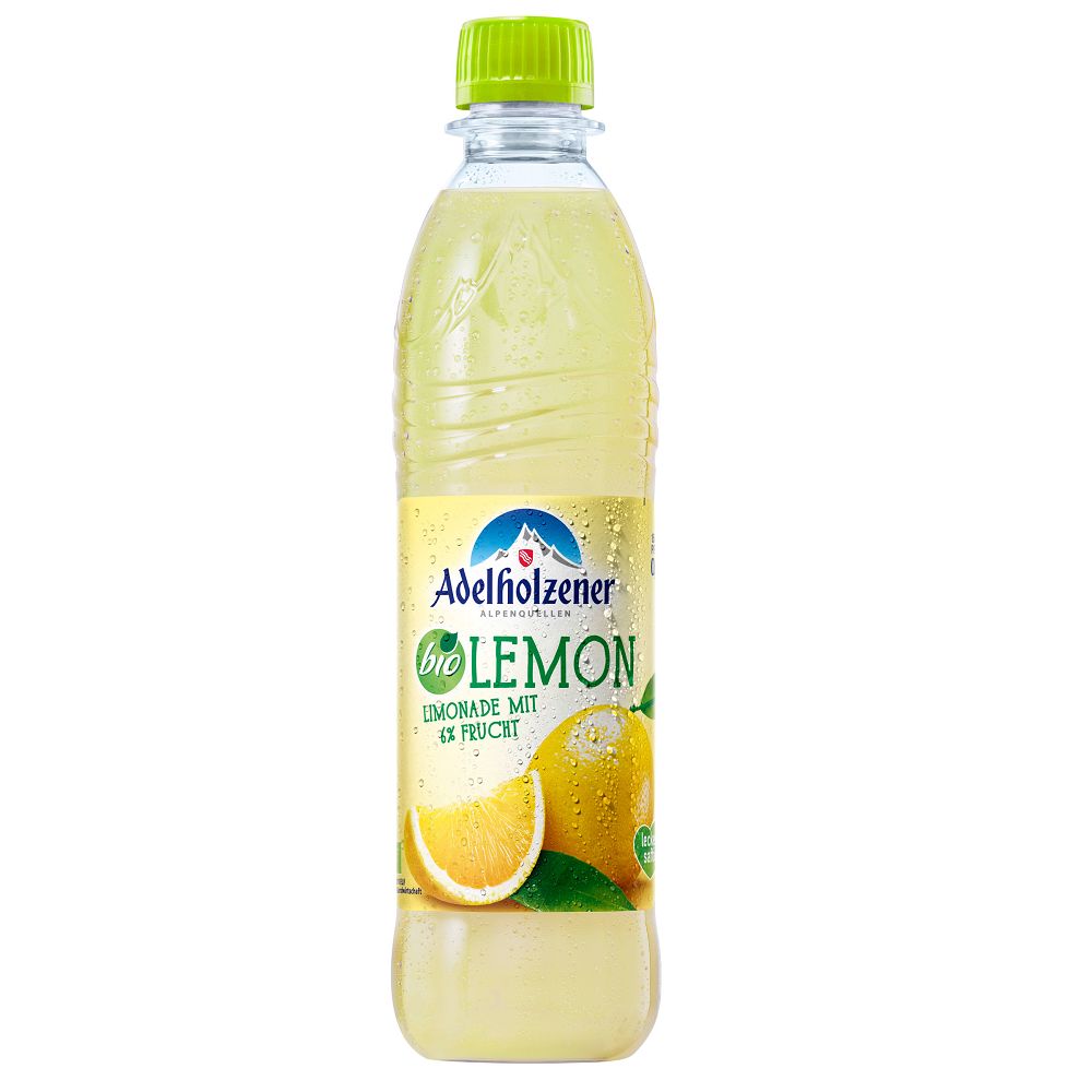 Bautura Carbogazoasa Bio cu Lamaie Adelholzener 500 ml
