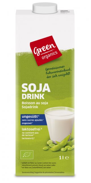 Bio Bautura de Soia Natur Green Organics 1 l