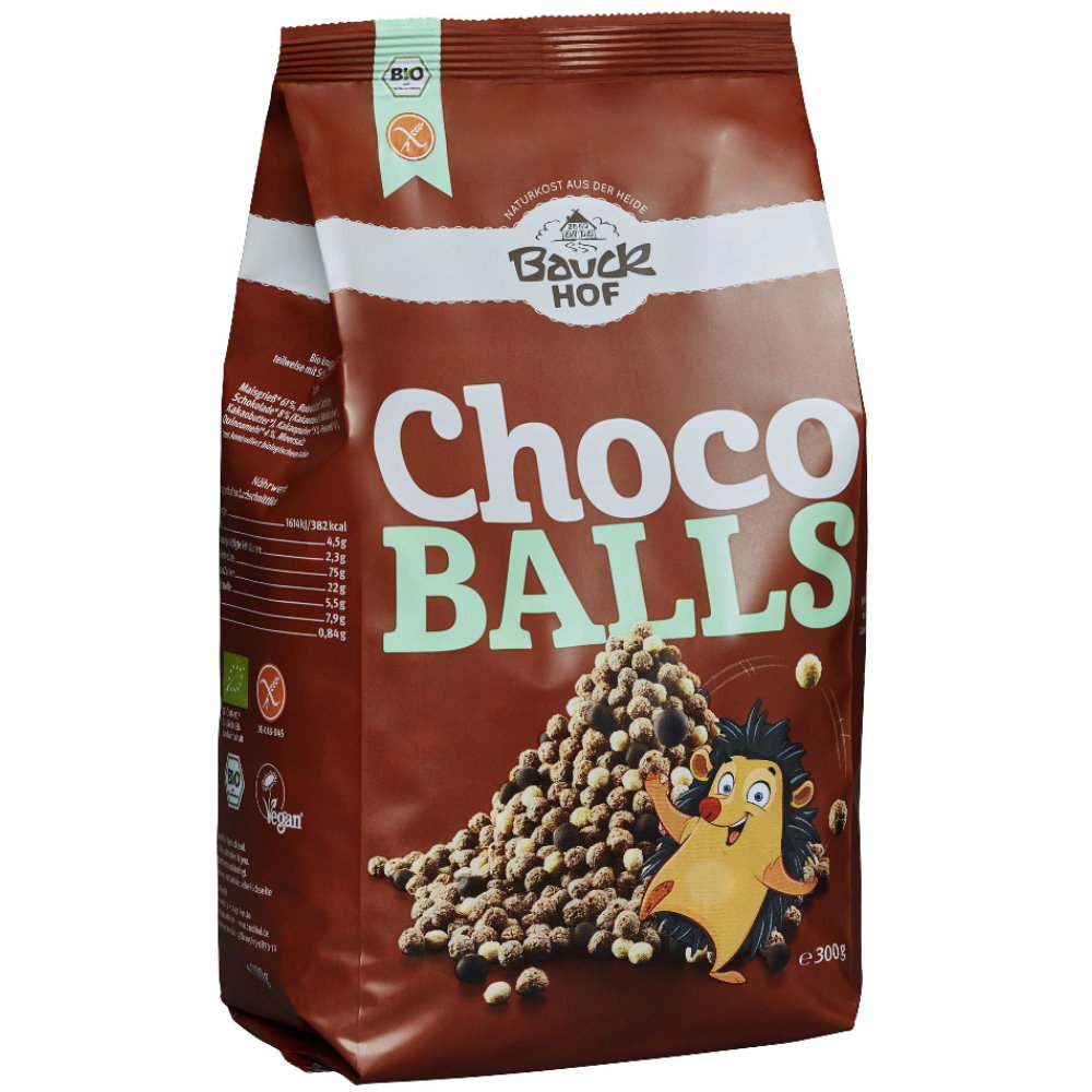 Bio Bilute Crocante cu Ciocolata Fara Gluten Bauck Hof 300 g