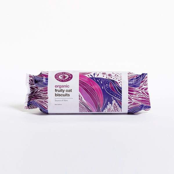 Bio Biscuiti De Ovaz cu Fructe Doves Farm 200 g
