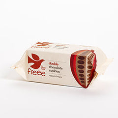 Bio Biscuiti cu Dubla Ciocolata Fara Gluten Doves Farm 180 g