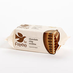 Bio Biscuiti cu Fulgi de Ciocolata Fara Gluten Doves Farm 180 g
