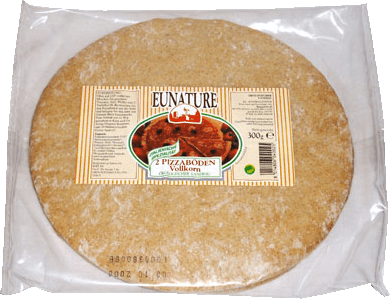 Bio Blat de Pizza cu Faina Integrala Eunature 2 buc 300 g