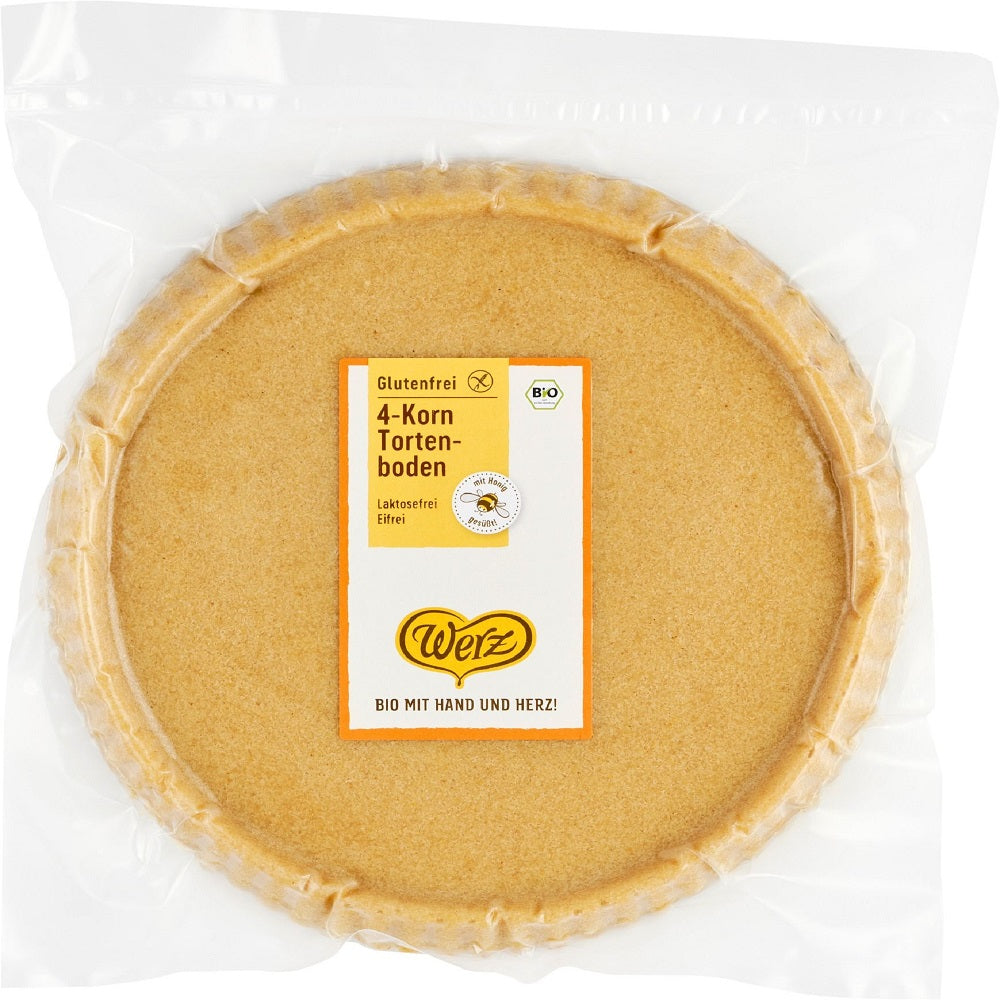 Bio Blat de Tort din 4 Cereale Fara Gluten Werz 400 g
