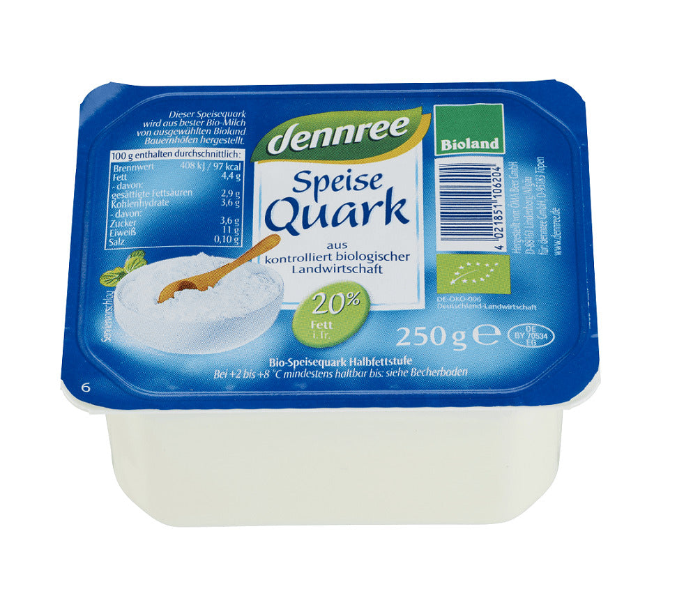 Bio Branza Proaspata 20 % Dennree 250 g