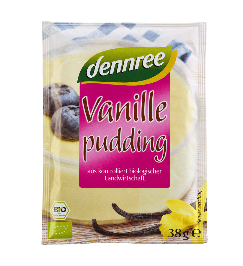 Budinca de Vanilie Bio Dennree 3 x 45 g 135 g