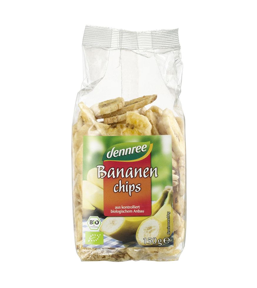 Bio Chips de Banane Dennree 150 g