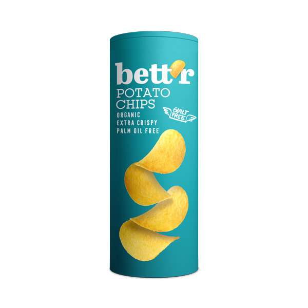 Bio Chips de Cartofi cu Sare Bettr 160 g
