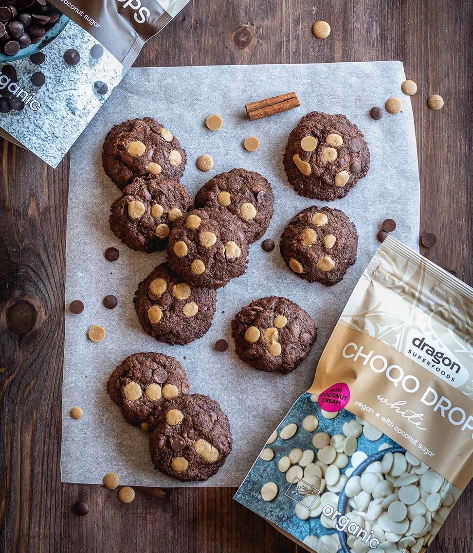 Choco Drops Bio din Ciocolata Alba Vegana Bettr 200 g