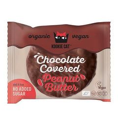 Cookie cu Ciocolata si Unt de Arahide Bio Fara Zahar Kookie Cat 50 g