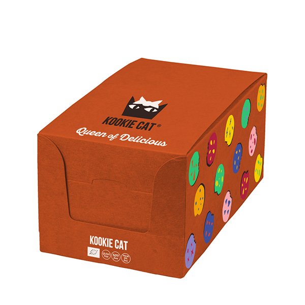 Bio Cookie cu Nuci Caramelizate si Dovleac Kookie Cat 50 g