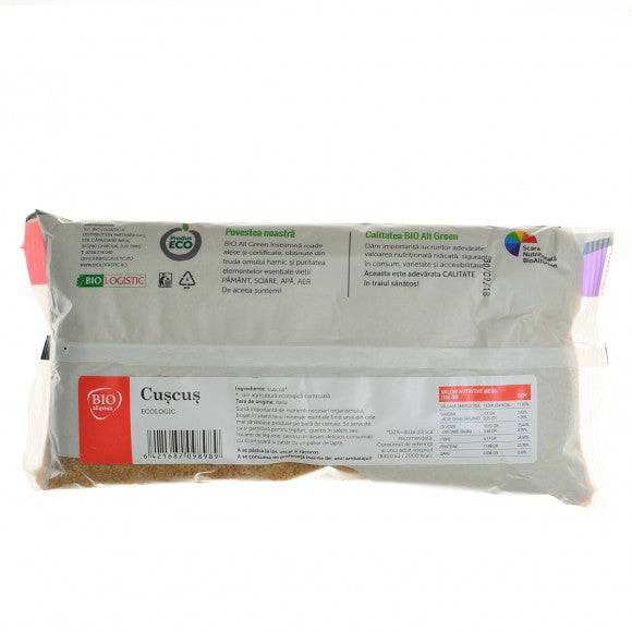 Bio Cous Cous Brown Bio All Green 500 g