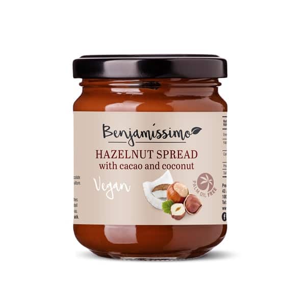 Bio Crema Tartinabila cu Alune,Cacao si Cocos Vegana Fara Gluten 200 g