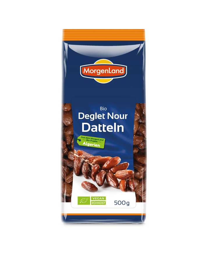 Curmale Bio Fara Samburi Deglet Nour Morgenland 500 g