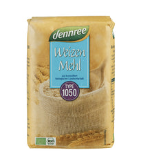 Bio Faina de Grau Alba Tip 1050 Dennree 1 kg
