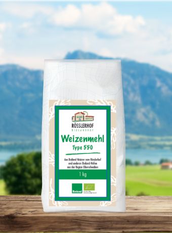 Bio Faina de Grau Alba Tip 550 Rosslerhof 2,5 kg