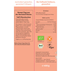 Bio Faina de Teff Bauck Hof 400 g