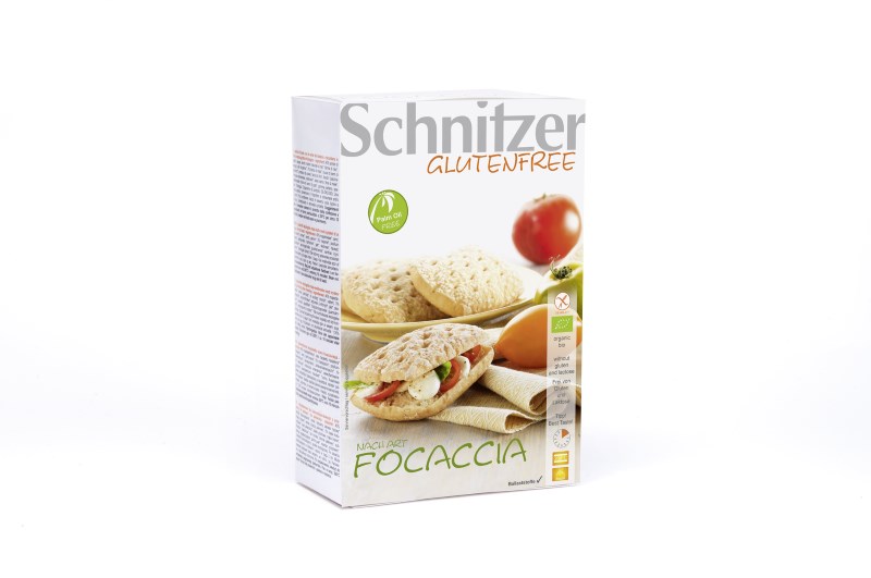 Focaccia Bio Fara Gluten Schnitzer 4 buc Schnitzer 220 g