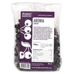 Bio Fructe de Aronia Uscate Raw Dragon Superfoods 100 g
