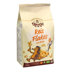 Bio Fulgi de Orez Fara Gluten Bauck Hof 375 g