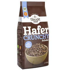 Bio Fulgi de Ovaz Crocanti cu Ciocolata Fara Gluten Bauck Hof 325 g
