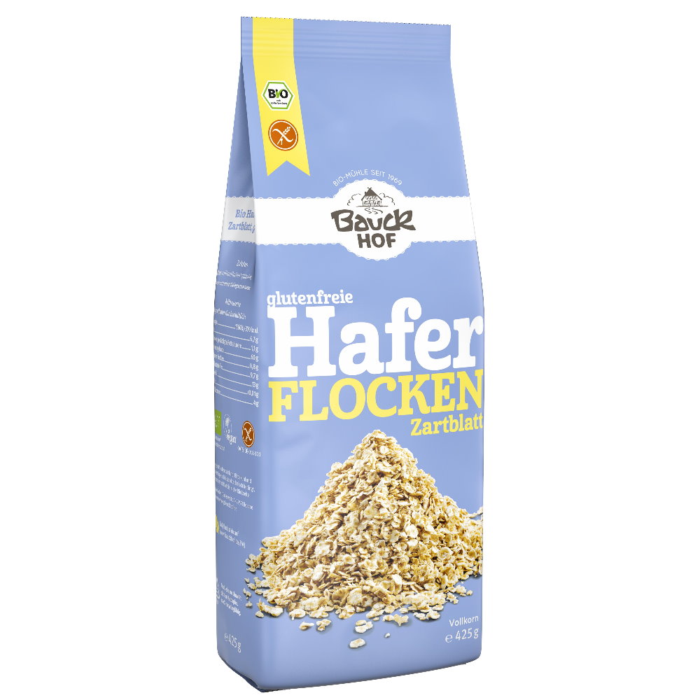 Bio Fulgi de Ovaz Fini Fara Gluten Bauck Hof 425 g