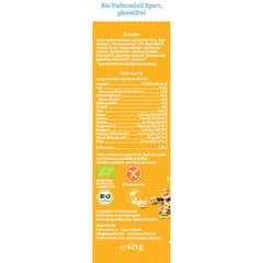 Bio Musli din Ovaz Protein Sport Fara Gluten Bauck Hof 425 g