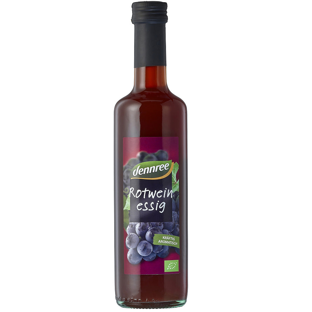 Bio Otet din Vin Rosu Dennree 500 ml