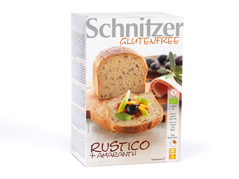 Paine cu Maia si Amaranth Bio Fara Gluten Schnitzer 500 g