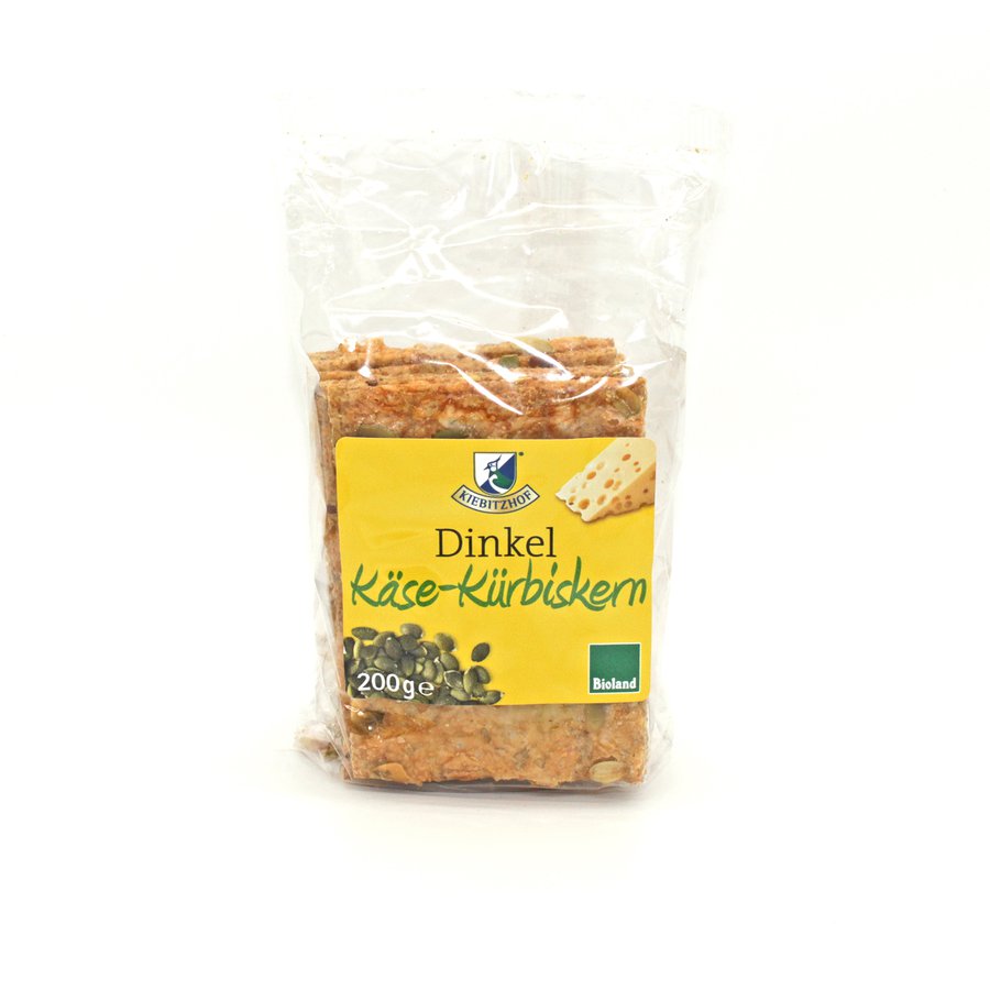 Bio Paine din Spelta cu Seminte de Dovleac si Emmentaler Kiebitzhof 200 g