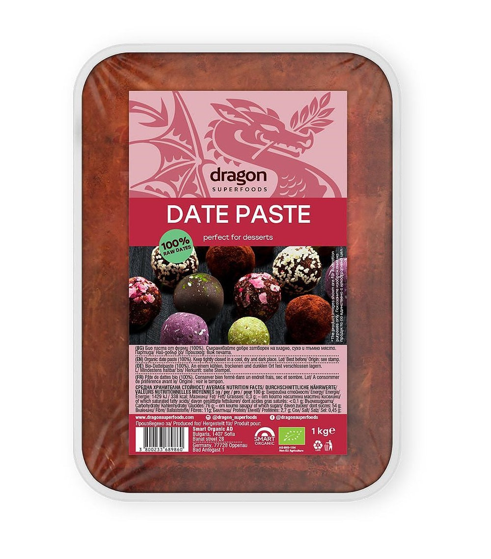 Bio Pasta de Curmale Dragon Superfoods 1 kg