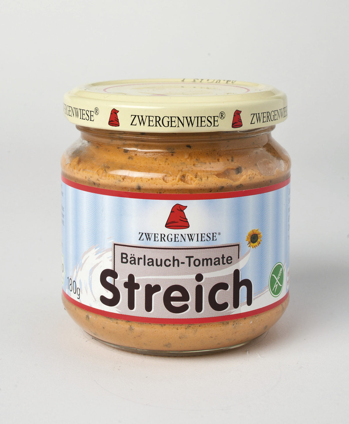 Bio Pate Vegetal cu Usturoi Salbatic si Tomate Vegan Fara Gluten Zwergenwiese 180 g