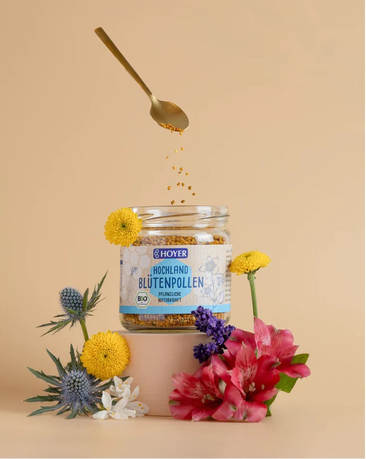Polen Bio din Flori la Borcan Hoyer 225 g
