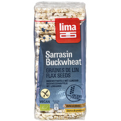Bio Rondele din Hrisca cu Seminte de In Fara Gluten Lima 130 g