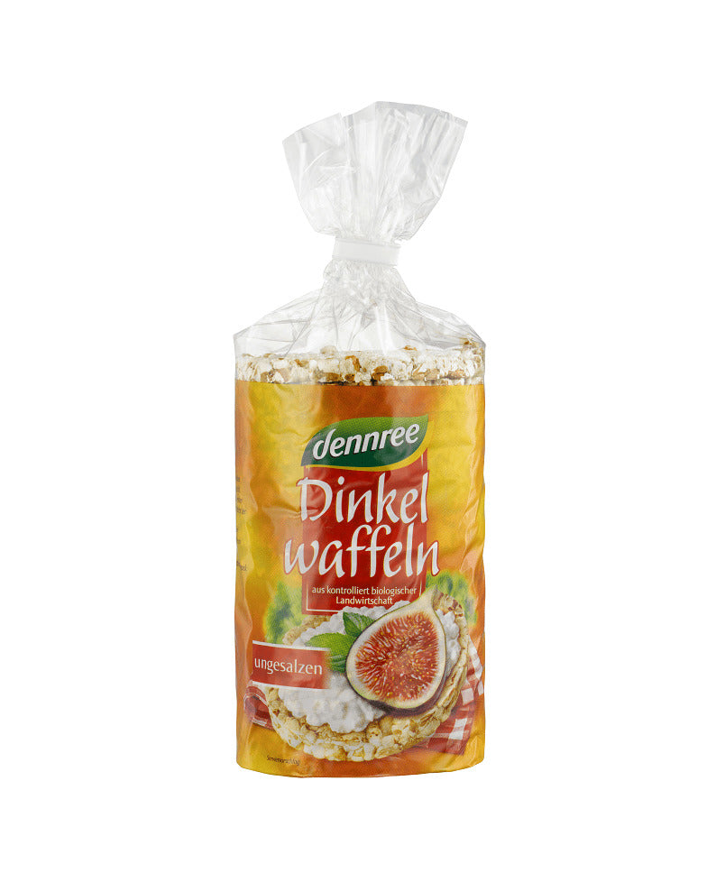 Bio Rondele din Spelta Expandata Fara Sare Dennree 100 g