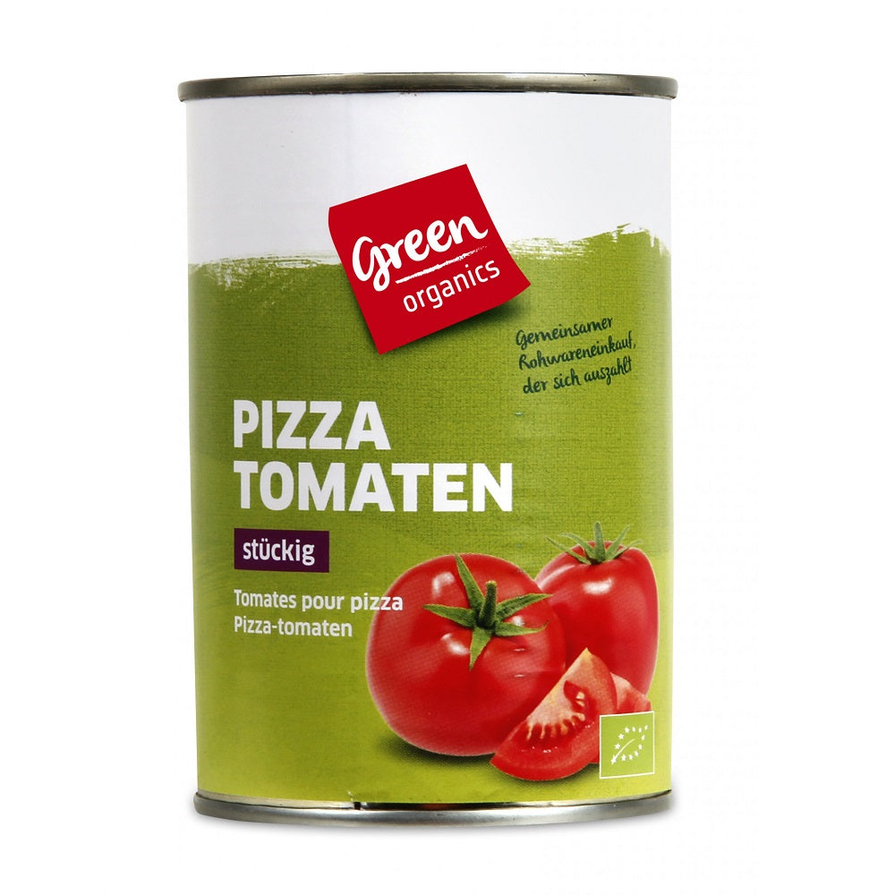 Sos de Rosii Cubulete pentru Pizza Bio Green Organics 400 g