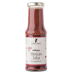 Bio Sos pentru Gratar Salsa Mexican cu Chili Jalapeno Sanchon 210 ml
