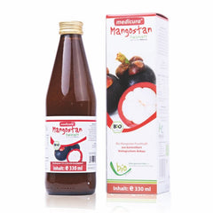 Bio Suc de Mangostan Organic 100 % Pentru Imunitate Scazuta Medicura 330 ml