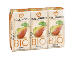 Suc de Pere Bio Hollinger 3 buc x 200 ml 
