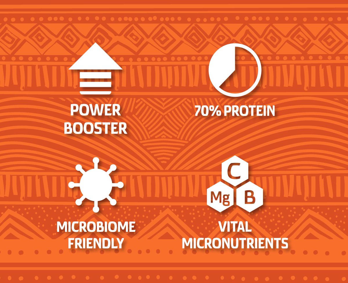 Bio Super Aliment Warrior Cutie cu 10 Pliculete Ancestral SuperFoods 100 g