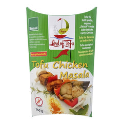Bio Tofu Chicken Masala cu Aroma de Pui Vegan Fara Gluten Lord of Tofu 160 g