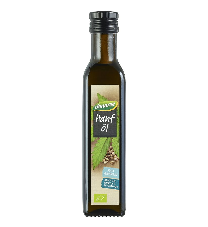 Ulei de Canepa Bio Dennree 250 ml
