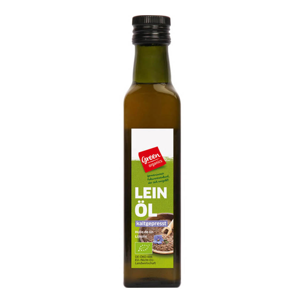 Ulei Bio din Seminte de In Green Organics 250 ml