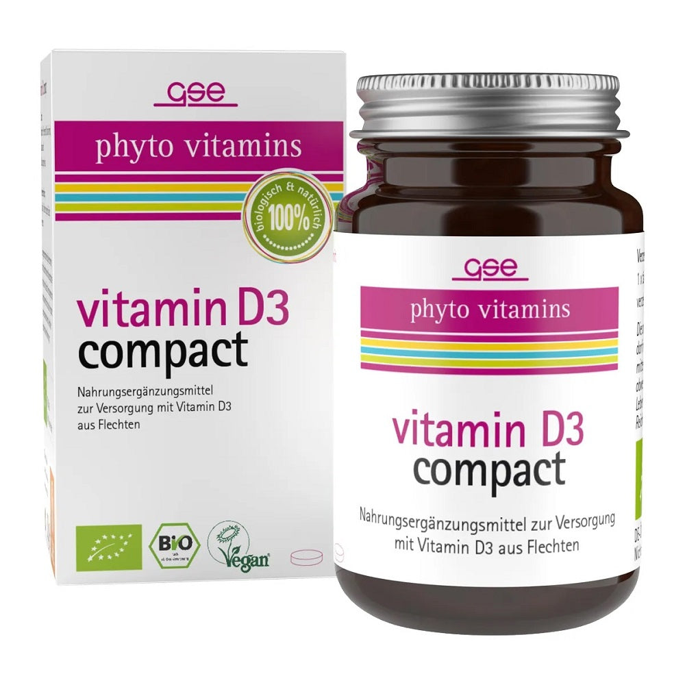 Vitamina D3 Bio Compact GSE 60 Tablete 500 mg 30 g