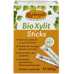 Bio Xylit Pliculete Birkengold 50 x 4 g 200 g