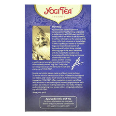 Bio Ceai Ayurvedic Bedtime de Seara cu Fenicul,Musetel si Valeriana Yogi Tea 30,6 g